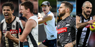 Collingwood re-signs veteran quartet, project ruckman
