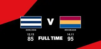 FULL TIME: Geelong vs Brisbane - Preliminary Finals, 2024