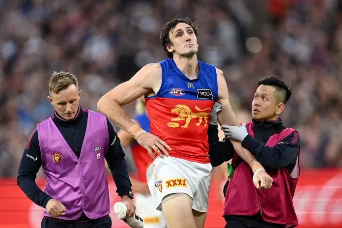 Lions stoic win soured by injury to star player