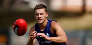 The role switch saving North Melbourne father-son’s career North Melbourne Kangaroos Training Session