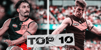 The top 10 general forwards in the AFL