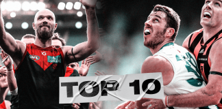 The top 10 ruckmen in the AFL