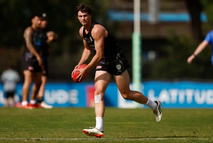 Richmond Tigers AFL Training Session