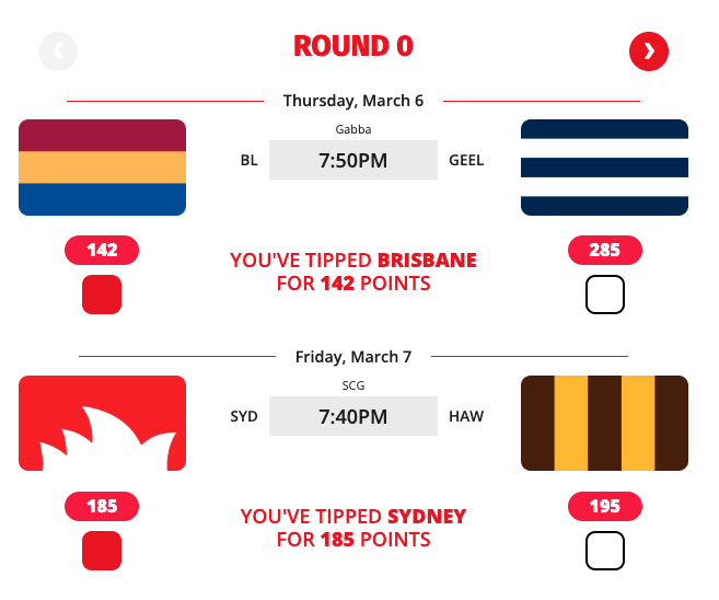 The next generation of AFL tipping: dynamic scoring for more value