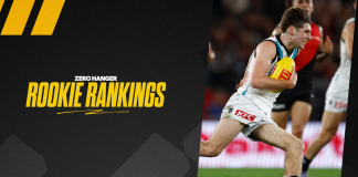 Change to No.1, two more break into top five as chasing pack grows: AFL Rookie Rankings – Round 3