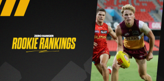 Lions takes back top spot, Demons pair stiff to miss: AFL Rookie Rankings – Round 7