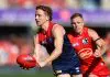 Former top draft picks lands unique “dual role” with Victorian club GOLD COAST, AUSTRALIA - AUGUST 17: Jack Billings of the Demons in action during the round 23 AFL match between Gold Coast Suns and Melbourne Demons at People First Stadium, on August 17, 2024, in Gold Coast, Australia. (Photo by Chris Hyde/Getty Images)
