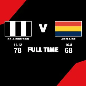 LIVE: Collingwood vs Adelaide – Round 10, 2025