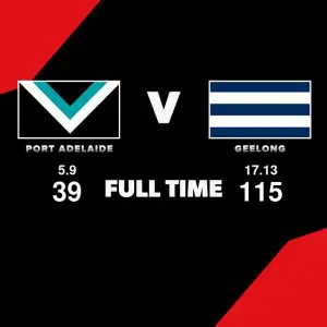 LIVE: Port Adelaide vs Geelong – Round 10, 2025