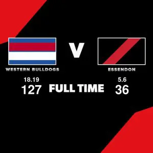 LIVE: Bulldogs vs Essendon – Round 10, 2025