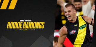 Demon and Tiger rise as Lion hold lead: AFL Rookie Rankings