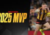 Power captain enters tight top three as out-of-contract Hawk and Giant forward poll perfectly: AFL MVP – Round 9
