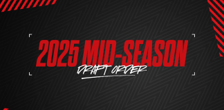AFL confirms Mid-Season Draft Order for 2025 count middraft