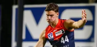 Demons weigh up forward mix as untried duo loom as debutants Luker Kentfield for Casey Demons in the VFL. Credit: Melbourne