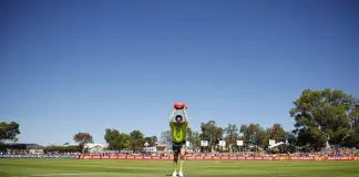 Collingwood, SA teams to travel as AFL reveals 2026 AAMI Community Series fixture PERTH, AUSTRALIA - MARCH 01: Umpires practices his bouncing as he warms up during the 2025 AAMI AFL Community Series match between West Coast Eagles and North Melbourne Kangaroos at Hands Oval on March 01, 2025 in Bunbury, Australia. (Photo by James Worsfold/Getty Images)
