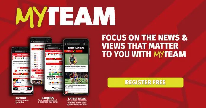 Focus on the news and views that matter to you, with Zero Tackle's MyTeam.