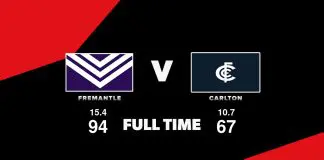 LIVE: Fremantle vs Carlton – Round 21, 2025