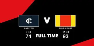 LIVE: Carlton vs Gold Coast – Round 22, 2025