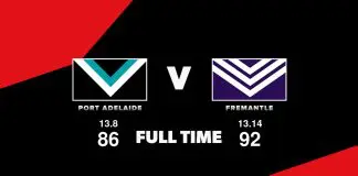 LIVE: Port Adelaide vs Fremantle – Round 22, 2025