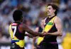 Richmond unretire club greatโs number as new digits revealed for 2026 MELBOURNE, AUSTRALIA - JULY 27: Jonty Faull of the Tigers is congratulated by Maurice Rioli after kicking a goal during the round 20 AFL match between Richmond Tigers and Collingwood Magpies at Melbourne Cricket Ground on July 27, 2025 in Melbourne, Australia. (Photo by Daniel Pockett/Getty Images)