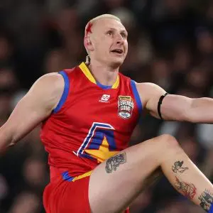 Dan Gorringe kicked the match-winner for the All Stars. Credit: Getty