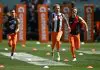 Who is running in the 2026 AFL Grand Final sprint? MELBOURNE, AUSTRALIA - SEPTEMBER 28: (L-R) Orazio Fantasia of Carlton, Beau McCreery of Collingwood, Ben Hobbs of Essendon compete in the AFL Grand Final 100m sprint ahead of the AFL Grand Final match between Sydney Swans and Brisbane Lions at Melbourne Cricket Ground, on September 28, 2024, in Melbourne, Australia. (Photo by Quinn Rooney/Getty Images)