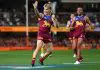 AFL explain Friday double headers, reason behind lack of Lions primetime BRISBANE, AUSTRALIA - SEPTEMBER 13: Will Ashcroft of the Lions celebrates a goal during the AFL Semi Final match between Brisbane Lions and Gold Coast Suns at The Gabba on September 13, 2025 in Brisbane, Australia. (Photo by Chris Hyde/AFL Photos/via Getty Images)