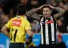 Collingwood clutch king goes down with potentially serious injury MELBOURNE, AUSTRALIA - SEPTEMBER 20: Jamie Elliott of the Magpies appeals to the umpire during the AFL First Preliminary Final match between the Collingwood Magpies and the Brisbane Lions at the Melbourne Cricket Ground on September 20, 2025 in Melbourne, Australia. (Photo by Michael Willson/AFL Photos via Getty Images)