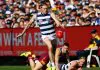 Geelong unicorn makes call on future MELBOURNE, AUSTRALIA - SEPTEMBER 27: Mark Blicavs of the Cats in action during the AFL Grand Final match between the Geelong Cats and the Brisbane Lions at the Melbourne Cricket Ground on September 27, 2025 in Melbourne, Australia. (Photo by Russell Freeman/AFL Photos via Getty Images)