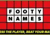 AFL Footy Names