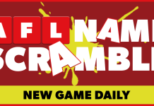 AFL Name Scramble