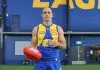 West Coast recruit suffers injury setback as forward set for surgery West Coast recruit Brandon Starcevich. Credit: West Coast Eagles.