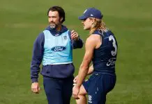 Important Cat in serious doubt for OR, Lion undergoes surgery: AFL injury news GEELONG, AUSTRALIA - MAY 15: Chris Scott, Senior Coach of the Cats and Bailey Smith of the Cats chat during the Geelong Cats training session at GMHBA Stadium on May 15, 2025 in Geelong, Australia. (Photo by Michael Willson/AFL Photos via Getty Images)
