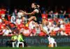 FINAL TEAMS: GWS vs Fremantle – Round 17, 2026 GOLD COAST , AUSTRALIA - AUGUST 16: Harry Rowston of the Giants kicks a goal during the 2025 AFL Round 23 match between the Gold Coast Suns and the GWS Giants at People First Stadium on August 16, 2025 in the Gold Coast, Australia. (Photo by Russell Freeman/AFL Photos via Getty Images)