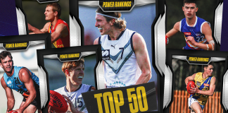 AFL Draft: Top 50 Prospect Power Rankings – November edition AFL Draft: Top 50 Prospect Power Rankings – November edition