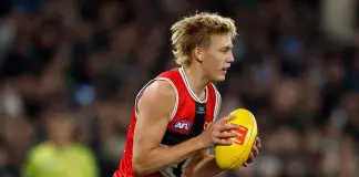 Brendon Goddard talks development of St Kilda’s trio of first-round youngsters MELBOURNE, AUSTRALIA - JUNE 21: Debutant, Alixzander Tauru of the Saints marks the ball during the 2025 AFL Round 15 match between the Collingwood Magpies and the St Kilda Saints at Marvel Stadium on June 21, 2025 in Melbourne, Australia. (Photo by Michael Willson/AFL Photos via Getty Images)