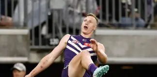 How Fremantle plan to unlock their attack in 2026 PERTH, AUSTRALIA - SEPTEMBER 06: Josh Treacy of the Dockers kicks the ball during the AFL Second Elimination Final match between the Fremantle Dockers and the Gold Coast Suns at Optus Stadium on September 06, 2025 in Perth, Australia. (Photo by Michael Willson/AFL Photos via Getty Images)