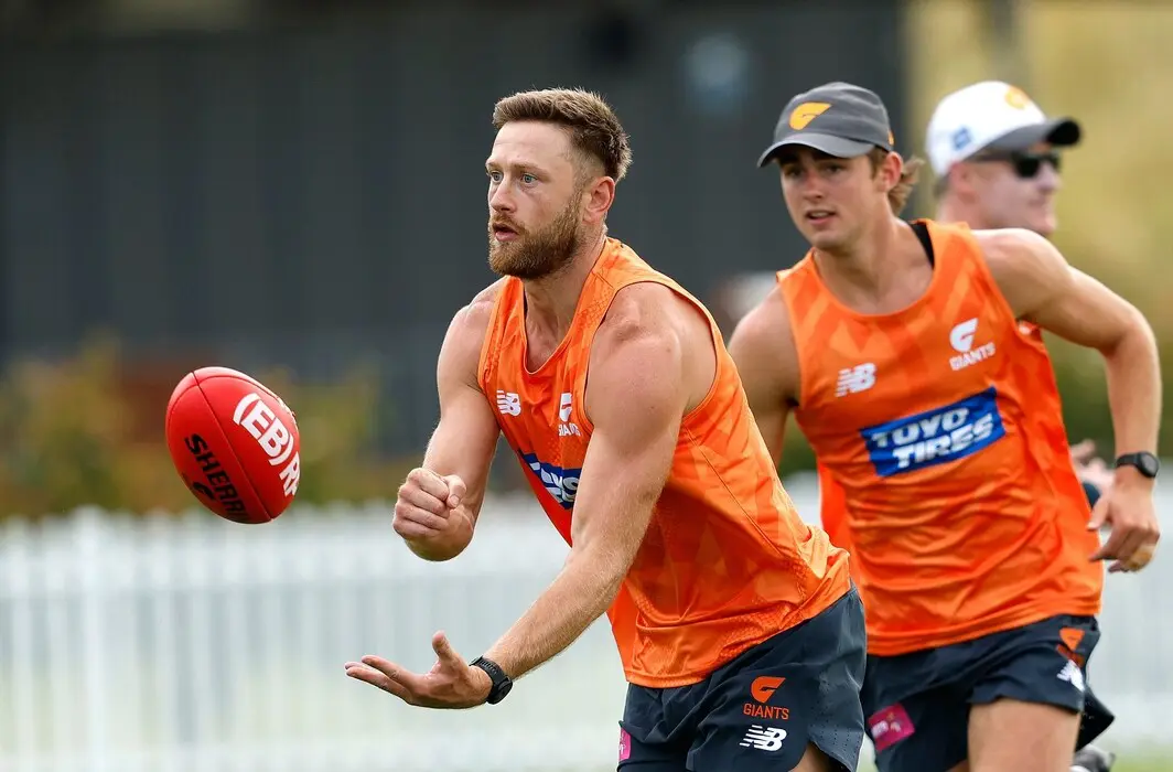 Jayden Laverde in his new colours. Credit: GWS