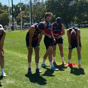 Happy holidays: Demons put through gruelling three hour final session