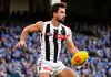 Collingwood star weighs in on management call ahead of Wildcard Round MELBOURNE, AUSTRALIA - JUNE 09: Josh Daicos of the Magpies in action during the 2025 AFL Round 13 match between the Melbourne Demons and the Collingwood Magpies at Melbourne Cricket Ground on June 9, 2025 in Melbourne, Australia. (Photo by Adam Trafford/AFL Photos via Getty Images)