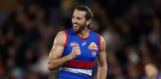 FINAL TEAMS: Bulldogs vs Sydney – Round 7, 2026 MELBOURNE, AUSTRALIA - JULY 31: Marcus Bontempelli of the Bulldogs celebrates during the 2025 AFL Round 21 match between the Western Bulldogs and the GWS Giants at Marvel Stadium on July 31, 2025 in Melbourne, Australia. (Photo by Michael Willson/AFL Photos via Getty Images)