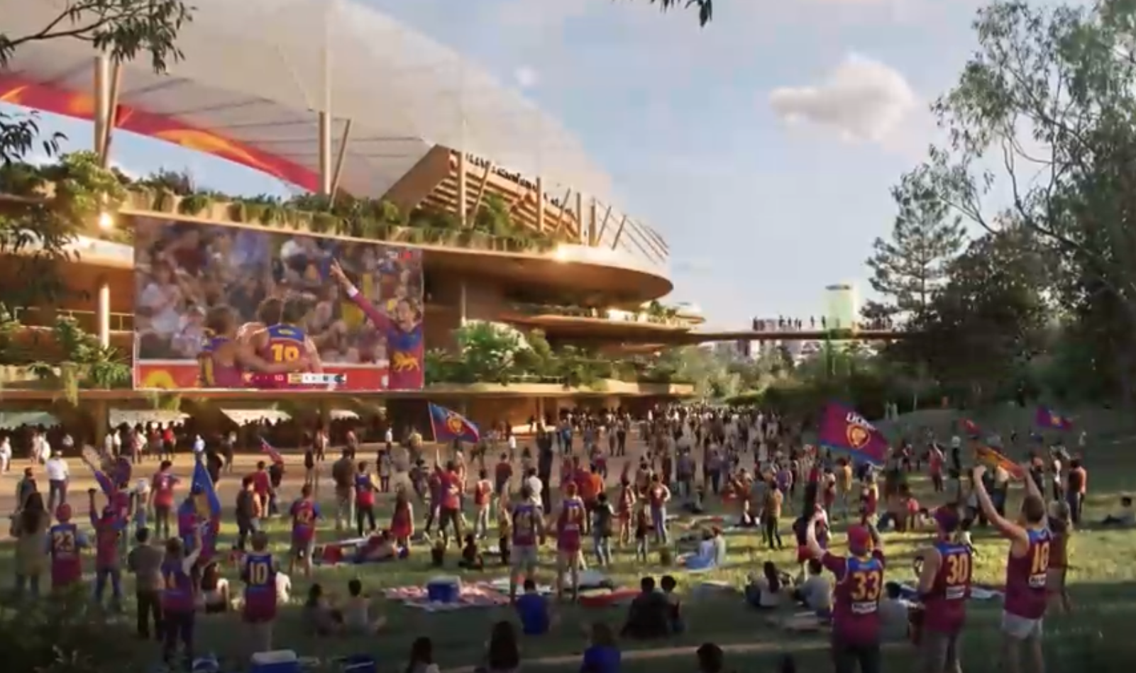 First look into Brisbane Lions new home