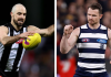 AFL QUIZ: Which of these two players has played more games? Untitled design – 2026-01-24T153807.927