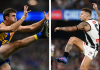 AFL QUIZ: Which of these two players has kicked more goals? AFL QUIZ: Which of these two players has kicked more goals?