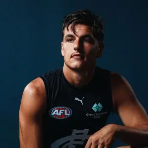 Wade Derksen. Credit: Carlton Football Club