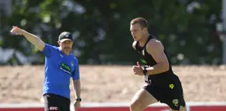 Richmond “offload” Lalor ahead of Round one as Tigers provide unusual Vlastuin update MELBOURNE, AUSTRALIA - NOVEMBER 14: Sam Lalor of the Tigers runs during the Richmond Tigers 2026 Pre-Season at Punt Road Oval on November 14, 2025 in Melbourne, Australia. (Photo by James Wiltshire/AFL Photos via Getty Images)