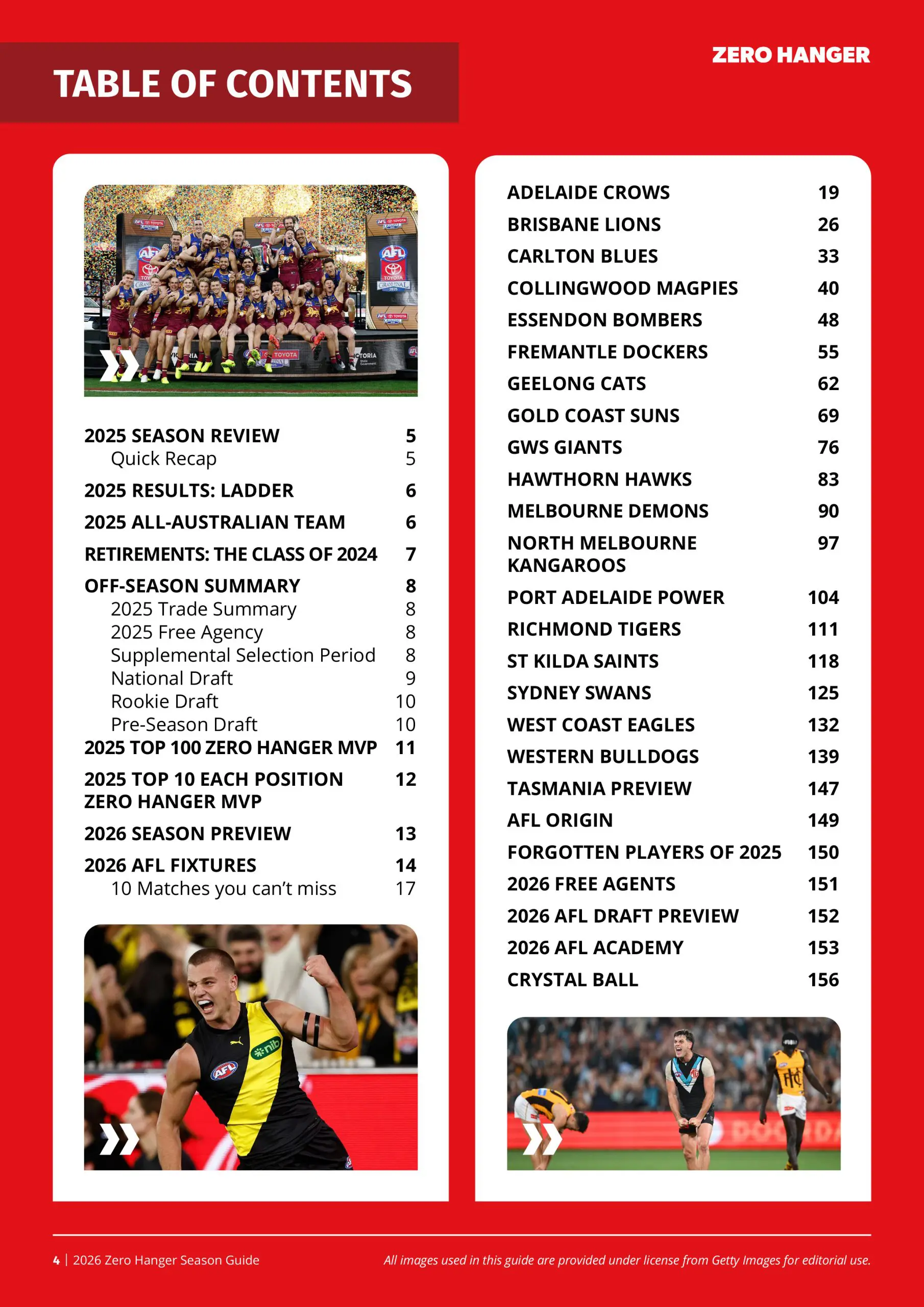 AFL Season Guide 2026: Fixtures, Clubs, Players, Previews – FREE DOWNLOAD