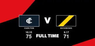 FULL TIME: Carlton vs Richmond – Round 1, 2026 LIVE: Carlton vs Richmond – Round 1, 2026