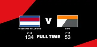 FULL TIME: Bulldogs vs GWS – Round 1, 2026 LIVE: Bulldogs vs GWS – Round 1, 2026