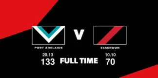 FULL TIME: Port Adelaide vs Essendon – Round 2, 2026 LIVE: Port Adelaide vs Essendon – Round 2, 2026